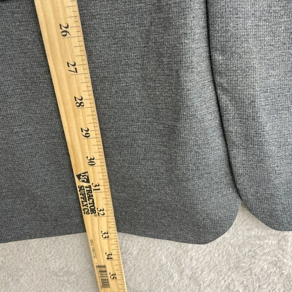 Infinity Linearflex Men's XXL Gray Suit Jacket Stretch Fabric Double Vent M0777